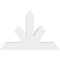 Ekena Millwork Richland Architectural Grade PVC Gable Bracket, 48"W x 32"H x 4"D x 6"F, 16/12 Pitch GBP048X32X0406RIC00 - alternate 4